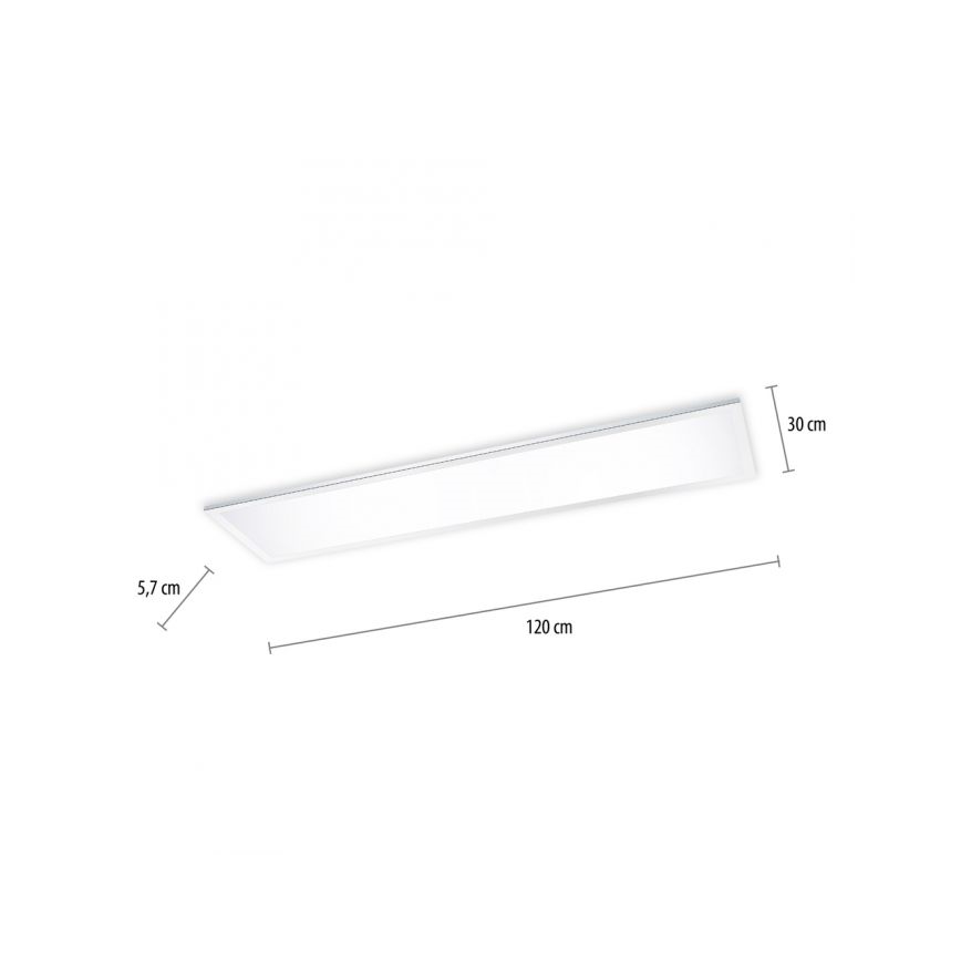 Paul Neuhaus 8112-17 - LED Stmievateľný prisadený panel FLAG LED/35W/230V