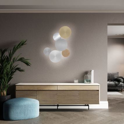Paul Neuhaus 8152-79 - LED Stmievateľné nástenné svietidlo PUNTUA LED/1W/3,7V 2200 mAh + diaľkové ovládanie