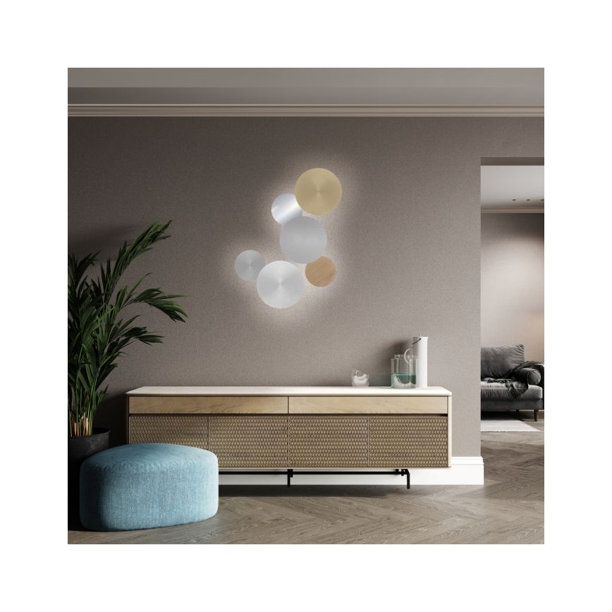 Paul Neuhaus 8152-79 - LED Stmievateľné nástenné svietidlo PUNTUA LED/1W/3,7V 2200 mAh + diaľkové ovládanie