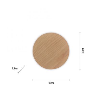 Paul Neuhaus 8152-79 - LED Stmievateľné nástenné svietidlo PUNTUA LED/1W/3,7V 2200 mAh + diaľkové ovládanie
