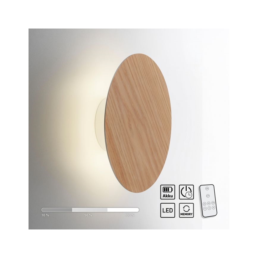 Paul Neuhaus 8153-79 - LED Stmievateľné nástenné svietidlo PUNTUA LED/1,3W/3,7V 2200 mAh + diaľkové ovládanie