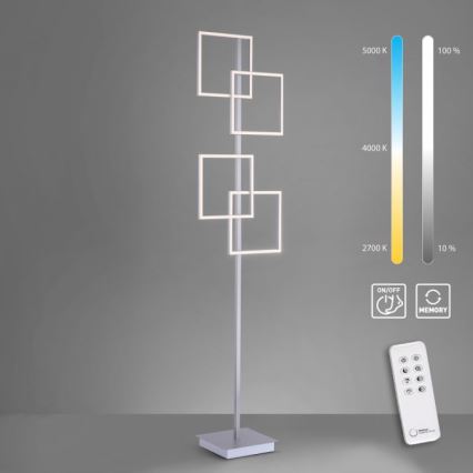 Paul Neuhaus 817-55 - LED Stmievateľná stojacia lampa INIGO 4xLED/8W/230V + diaľkové ovládanie
