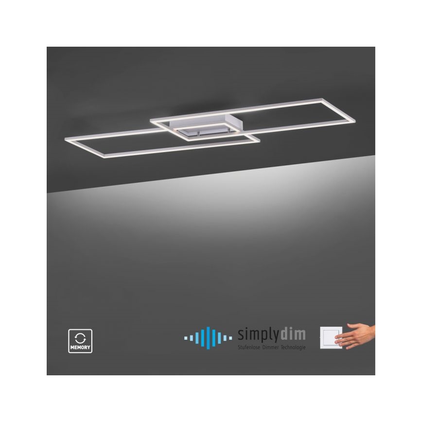Paul Neuhaus 8194-55 - LED Stmievateľný prisadený luster INIGO 2xLED/20W/230V