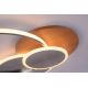 Paul Neuhaus 8328-79 - LED Stmievateľné stropné svietidlo PALMA LED/50W/230V 2700-5000K borovica + diaľkové ovládanie