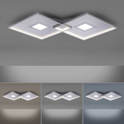 Paul Neuhaus 8378-55 - LED Stmievateľné stropné svietidlo AMARA LED/45W/230V lesklý chróm + diaľkové ovládanie