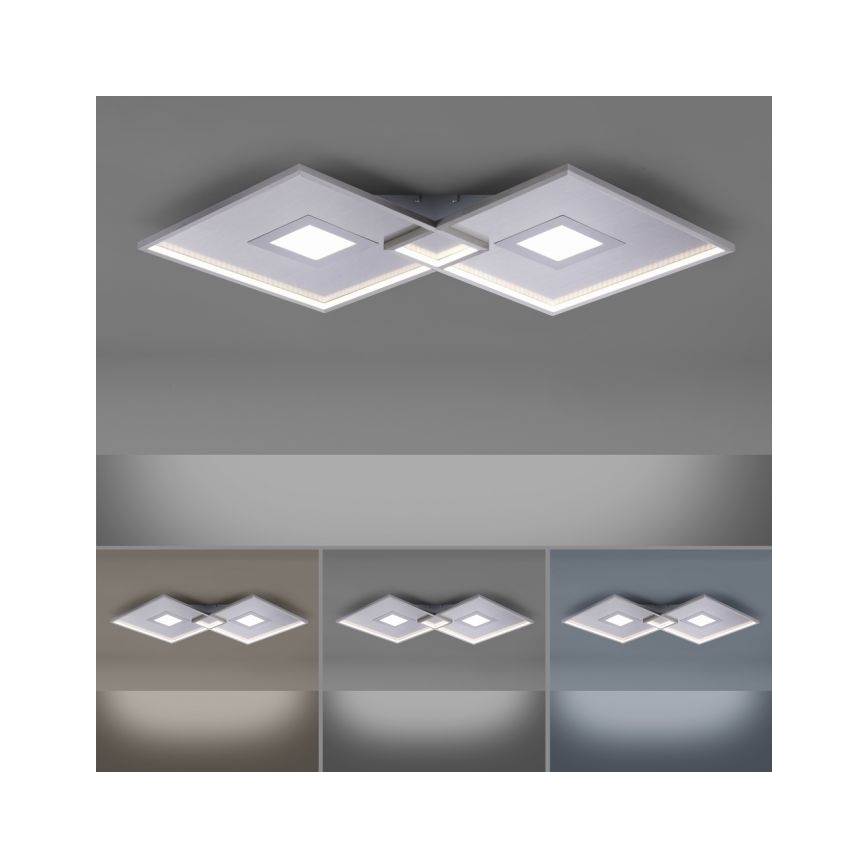 Paul Neuhaus 8378-55 - LED Stmievateľné stropné svietidlo AMARA LED/45W/230V lesklý chróm + diaľkové ovládanie