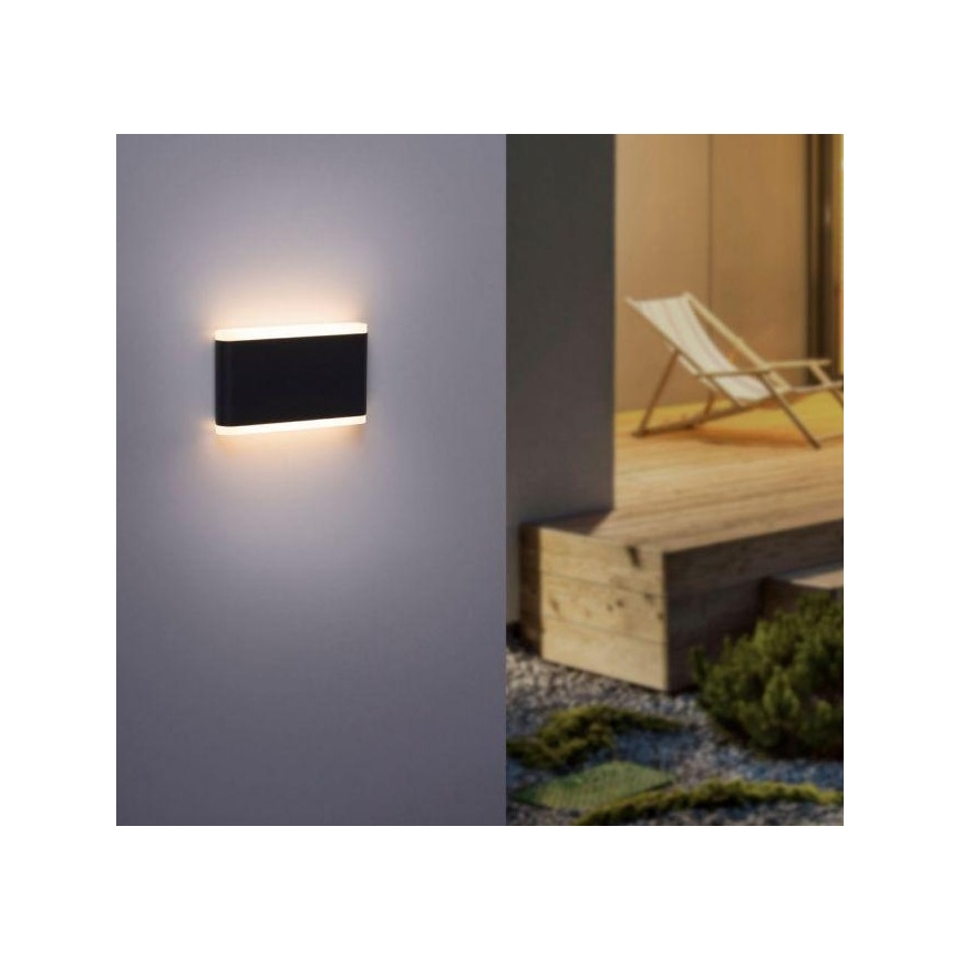 Paul Neuhaus 9483-13 - LED Vonkajšie nástenné svietidlo ELSA 2xLED/5,4W/230V IP65
