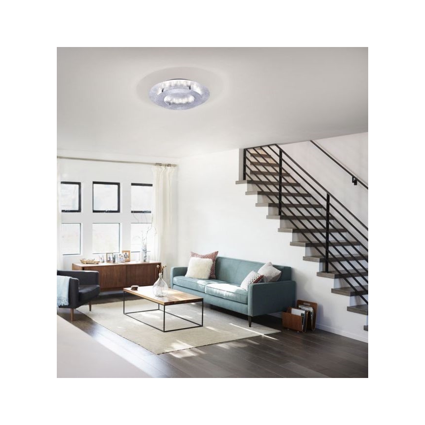 Paul Neuhaus 9620-21 - LED Stropné svietidlo NEVIS LED/18W/230V strieborná