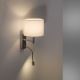 Paul Neuhaus 9646-55 - LED Nástenná lampička ROBIN 1xE27/40W/230V + LED/2,1W biela