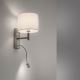 Paul Neuhaus 9646-55 - LED Nástenná lampička ROBIN 1xE27/40W/230V + LED/2,1W biela