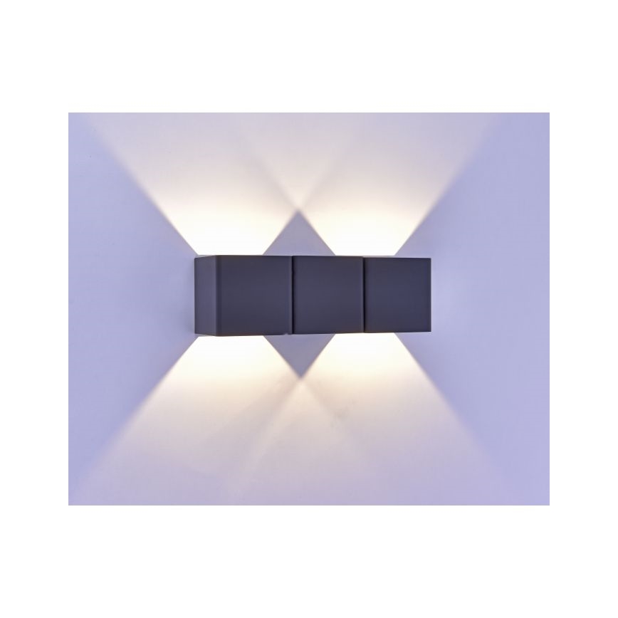 Paul Neuhaus 9658-13 - LED Vonkajšie nástenné svietidlo MARCEL 2xLED/4W/230V IP54