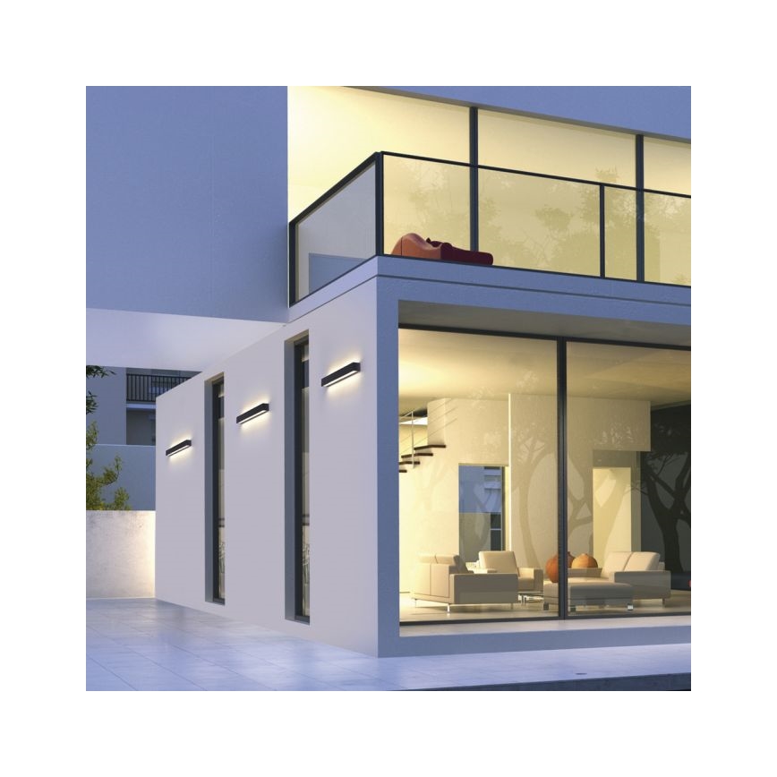 Paul Neuhaus 9676-13-LED Vonkajšie nástenné svietidlo ROBERT 2xLED/18,5W/230V IP65