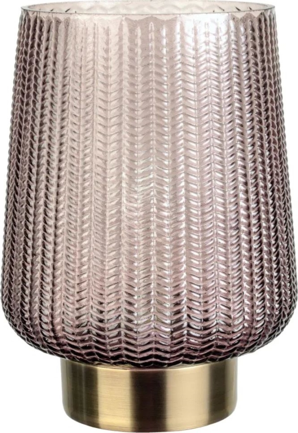 Paulmann 48137 - LED-1xE27/0,8W Stolná lampa GLAMOUR 3xAA/4,5V ružová