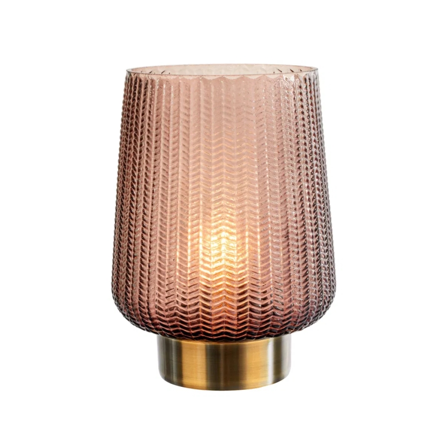 Paulmann 48137 - LED-1xE27/0,8W Stolná lampa GLAMOUR 3xAA/4,5V ružová