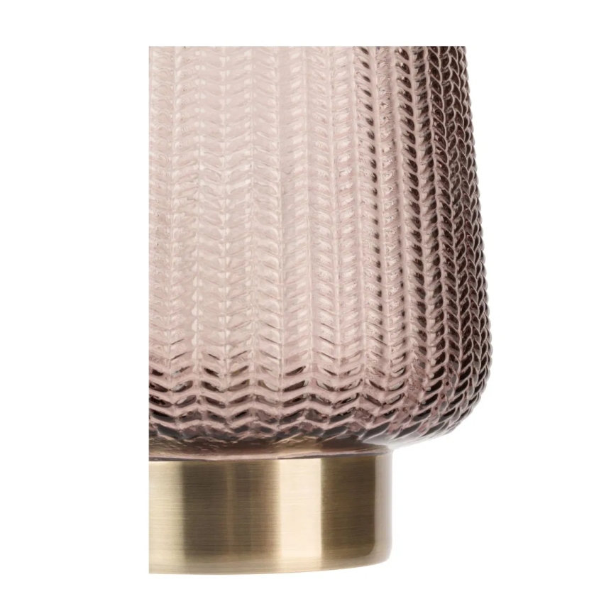 Paulmann 48137 - LED-1xE27/0,8W Stolná lampa GLAMOUR 3xAA/4,5V ružová