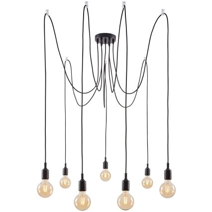 Paulmann 50390 - Luster na lanku NEORDIC 7xE27/20W/230V pavúk