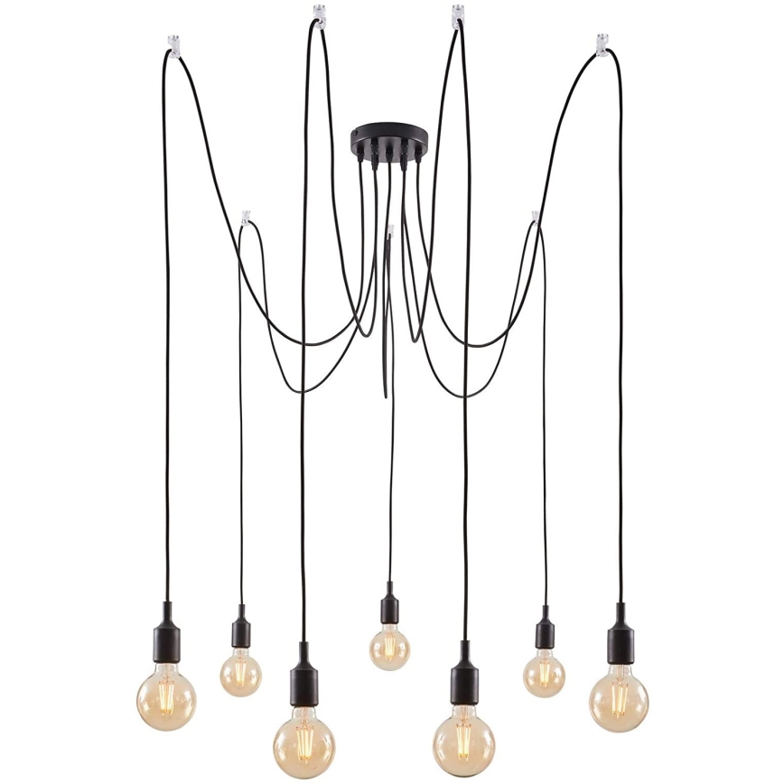 Paulmann 50390 - Luster na lanku NEORDIC 7xE27/20W/230V pavúk