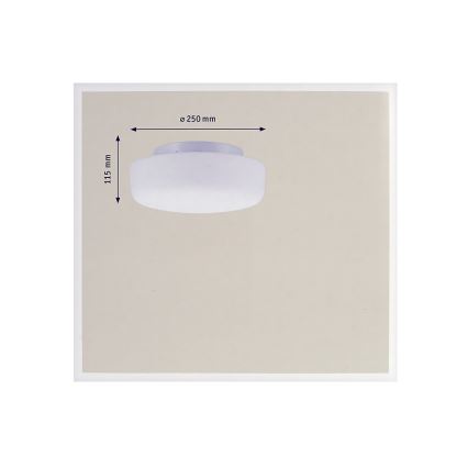 Paulmann 70342 - LED Kúpeľňové stropné svietidlo DENEB 2xE14/6W/230V IP44