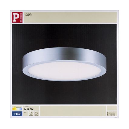 Paulmann 70389 - LED Stropné svietidlo ORBIT LED/14,5W/230V
