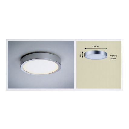 Paulmann 70389 - LED Stropné svietidlo ORBIT LED/14,5W/230V