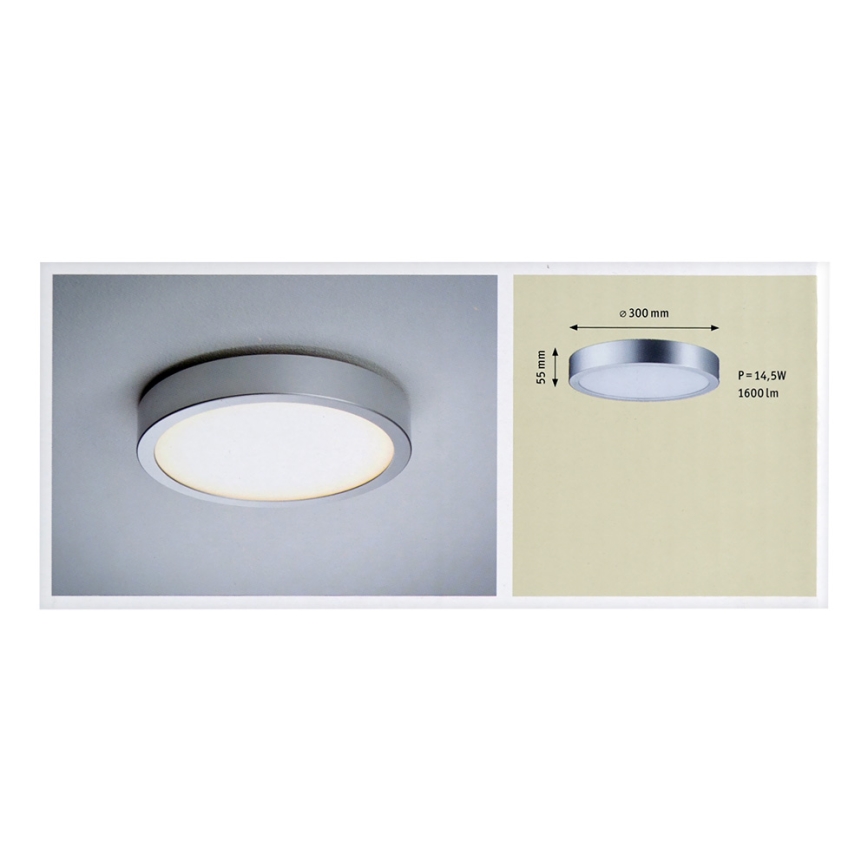 Paulmann 70389 - LED Stropné svietidlo ORBIT LED/14,5W/230V