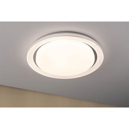 Paulmann 70547 - LED RGBW/38,5W Stmievateľné stropné svietidlo RAINBOW 230V 3000-6500K + diaľkové ovládanie