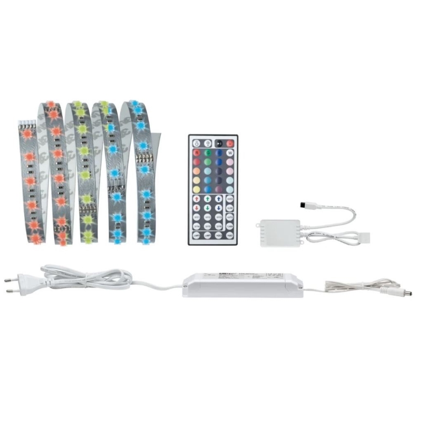 Paulmann 70587 - RGB LED pás 20 W stmievateľný MAXLED 1,5 m 230 V + diaľkové ovládanie