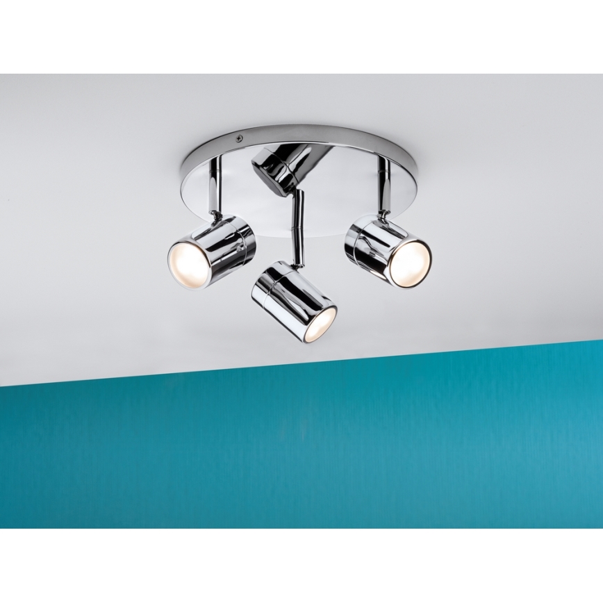 Paulmann 70609 - LED Kúpeľňové bodové svietidlo LYRA 3xGU10/3,5W/230V