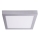 Paulmann 70650 - LED/17W Stropné svietidlo LUNAR 230V 30x30 cm matný chróm