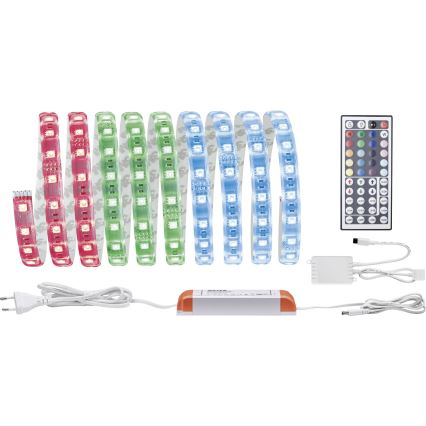 Paulmann 70673 - LED RGB/40W Stmievateľný pásik MAXLED 3m 230V + diaľkové ovládanie