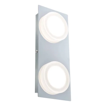 Paulmann 70883 - 2xLED/4,7W IP23 Kúpeľňové nástenné svietidlo DORADUS 230V