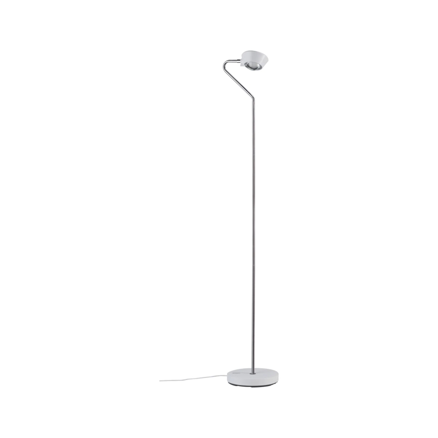 Paulmann 70920 - LED/7,5W Stmievateľná stojacia lampa RAMOS 230V biela/lesklý chróm
