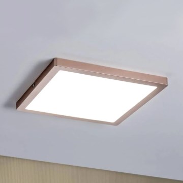 Paulmann 70941 - LED/20W Panel prisadený ATRIA 230V 4000K 30x30 cm rose gold
