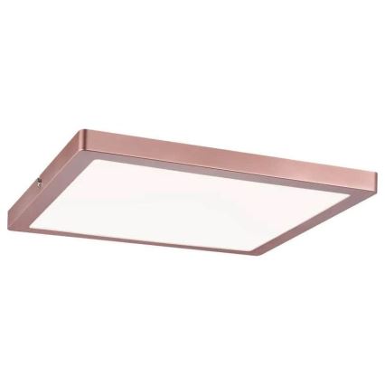 Paulmann 70941 - LED/20W Panel prisadený ATRIA 230V 4000K 30x30 cm rose gold