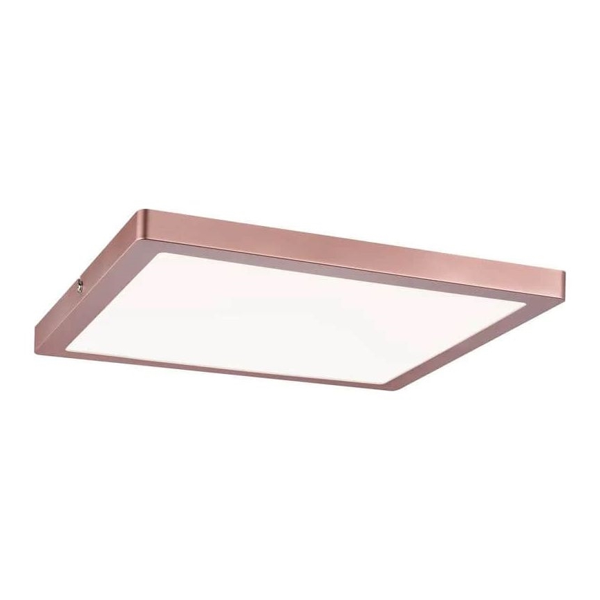 Paulmann 70941 - LED/20W Panel prisadený ATRIA 230V 4000K 30x30 cm rose gold