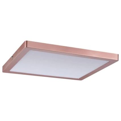 Paulmann 70941 - LED/20W Panel prisadený ATRIA 230V 4000K 30x30 cm rose gold