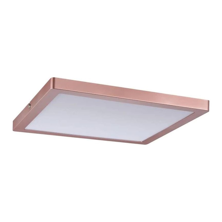 Paulmann 70941 - LED/20W Panel prisadený ATRIA 230V 4000K 30x30 cm rose gold