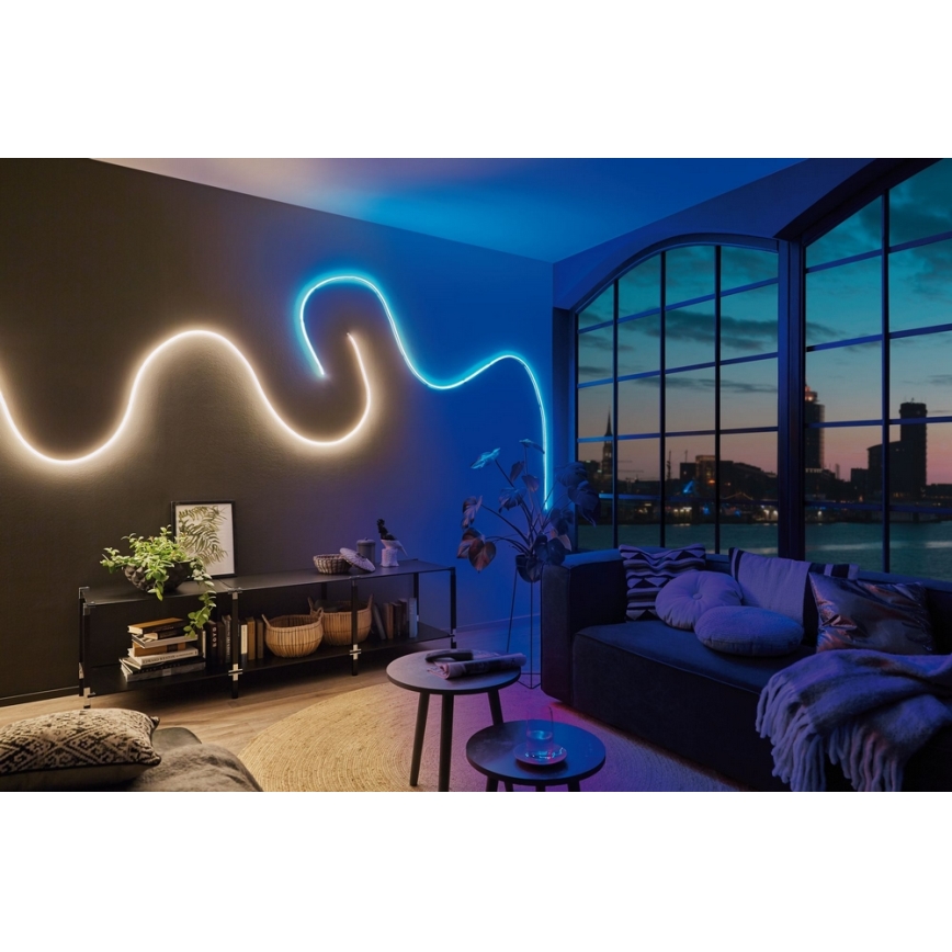Paulmann 70966 - LED-RGB/27W IP67 Vonkajší stmievateľný pásik FLOW 3m 230/24V