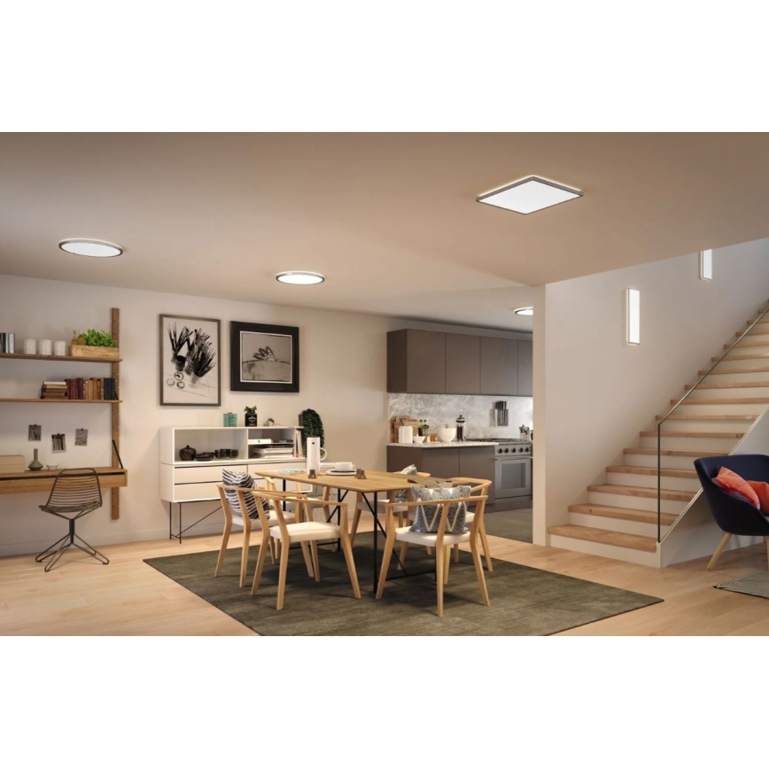 Paulmann 70991 - LED/16W Panel prisadený ATRIA 230V 3000K pr. 29,3 cm matný chróm