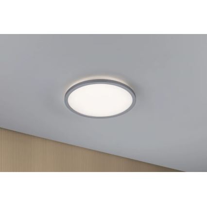 Paulmann 70991 - LED/16W Panel prisadený ATRIA 230V 3000K pr. 29,3 cm matný chróm
