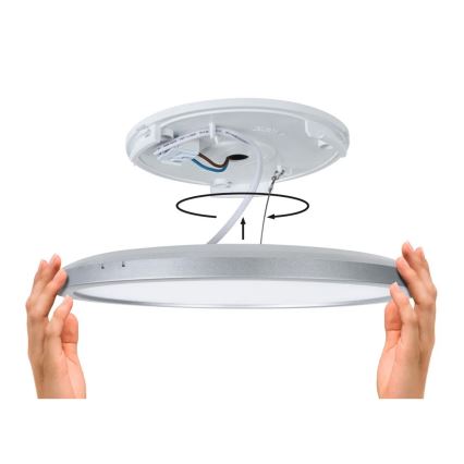 Paulmann 70991 - LED/16W Panel prisadený ATRIA 230V 3000K pr. 29,3 cm matný chróm