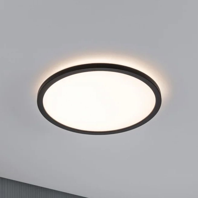 Paulmann 70998 - LED/16W Panel prisadený ATRIA 230V 3000K pr. 29,3 cm čierna