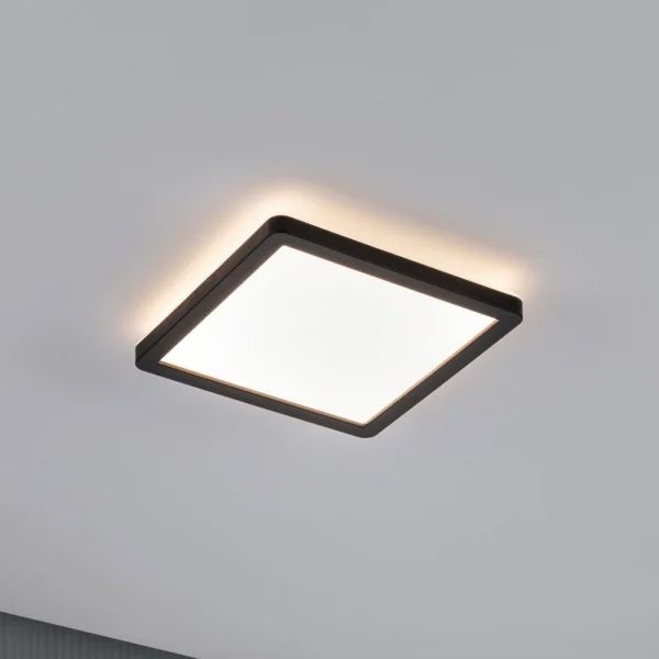 Paulmann 71000 - LED/11,2W Panel prisadený ATRIA 230V 3000K 19x19 cm čierna