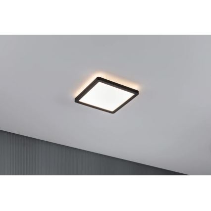 Paulmann 71000 - LED/11,2W Panel prisadený ATRIA 230V 3000K 19x19 cm čierna