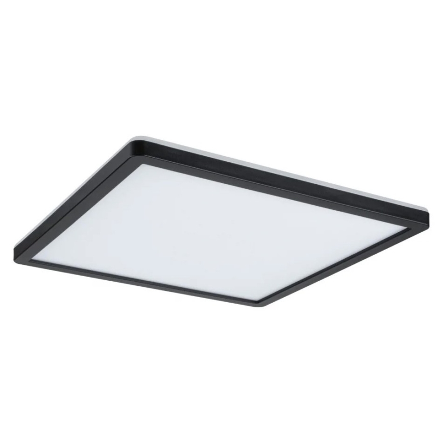 Paulmann 71001 - LED/16W Panel prisadený ATRIA 230V 3000K 29,3x29,3 cm čierna