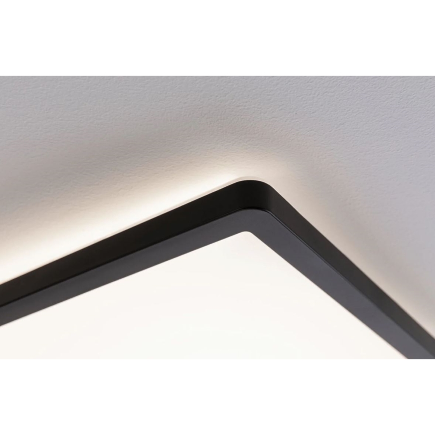 Paulmann 71002 - LED/22W Stmievateľný panel ATRIA 230V 3000K 42x42 cm čierna