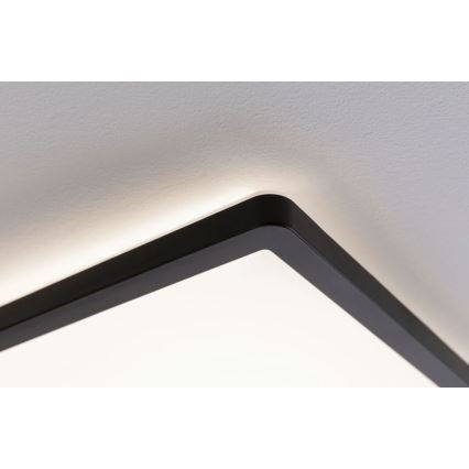 Paulmann 71002 - LED/22W Stmievateľný panel ATRIA 230V 3000K 42x42 cm čierna