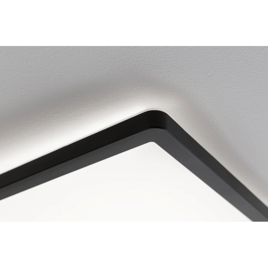 Paulmann 71016 - LED/22W Stmievateľný panel ATRIA 230V 4000K 42x42 cm čierna