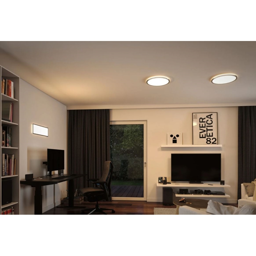 Paulmann 71020 - LED/20W RGBW Stmievateľný panel ATRIA 230V 4000K 20x58 cm + diaľkové ovládanie