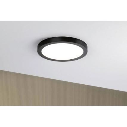 Paulmann 71025 - LED/22W Stropné svietidlo ABIA 230V čierna